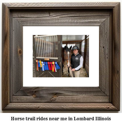 horse trail rides near me in Lombard, Illinois